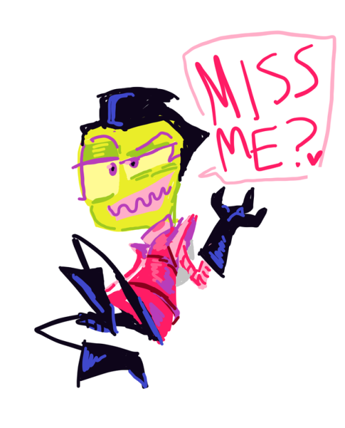 invader zim eye strain horrible. my art