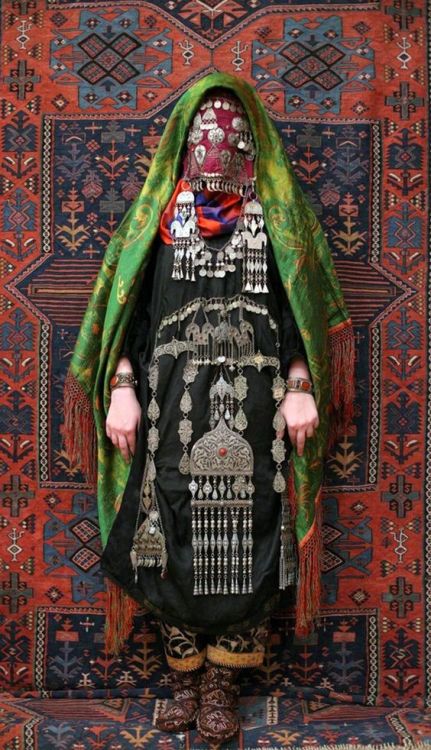 sartorialadventure:Avar woman in traditional wedding...