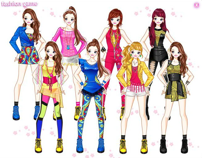 Daum Idols Dress-up games: Photo