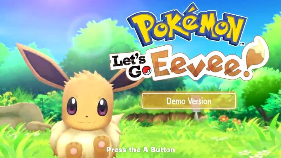 Pokémon Global News Pokémon Lets Go Pikachu Eevee Demo