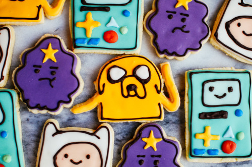 sweetoothgirl:adventure time cookies