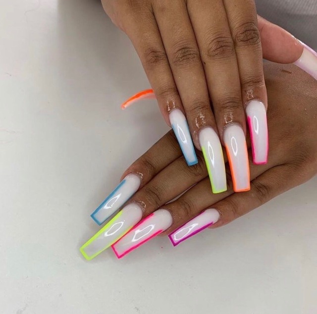 Aesthetic Instagram Baddie Instagram Cute Long Acrylic Nails