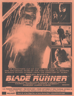 @FUTURE NOIR - Blade Runner (1982) archives  I  Incept date: 13102010