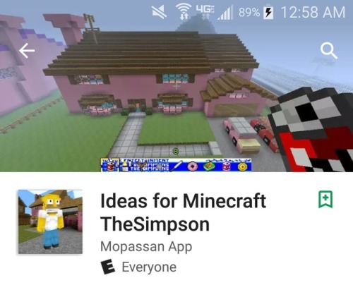 the simpsons in minecraft | Tumblr