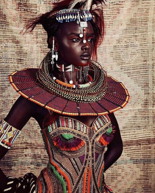 osengwa:African Beauty. Visuals via @duckieofficial...