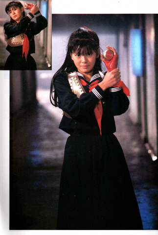 VINTAGE HENSHIN — Yohko Minamino as Super Yo-Yo weilding Yoko...