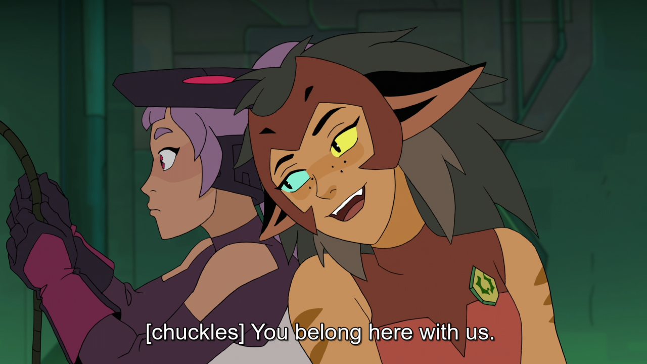 adora is adorable & catra is cute