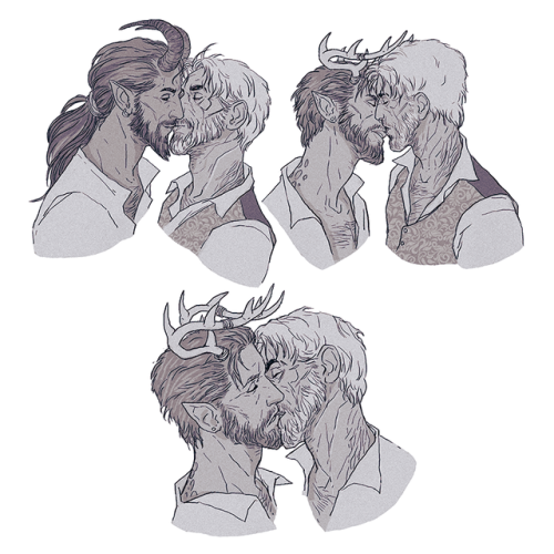 Mr Umbrous goes around kissing OCs:Hugo is a shared OC of...