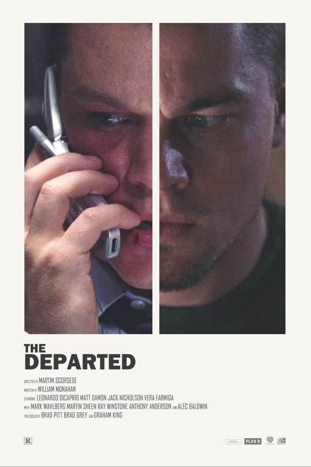 The Departed Alternative Movie Poster Visit My Andrew Sebastian Kwan