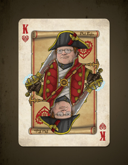 steampunk deck of cards