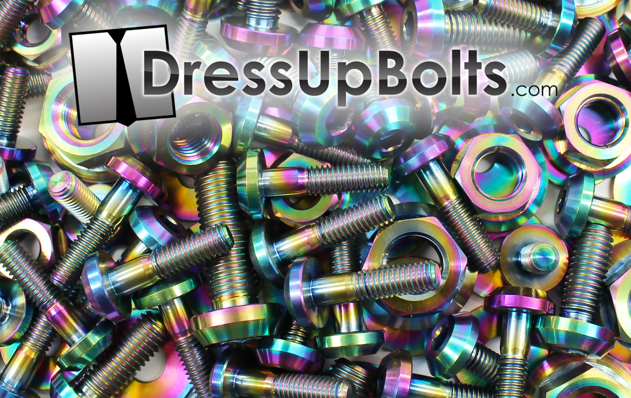 Dress Up Bolts for GM LS1 LS6 LSX Gold Ti Titanium Coil Pack Kit