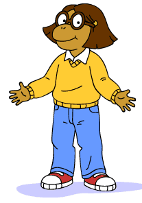 arthur out of context, Photo of Francine dressed as Arthur