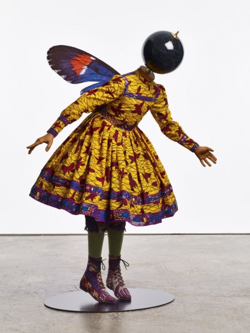 virginian-wolf-snake:Yinka Shonibare, Butterfly Kid...