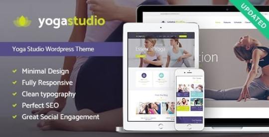 Yogastudio v1.7.2 – Gym and Healthcare WordPress Theme Nulled