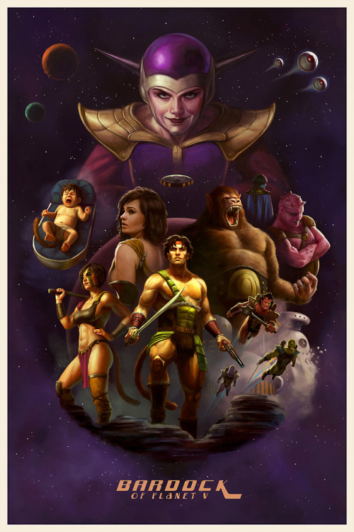 astoralexander:A faux movie poster for “Bardock of Planet...