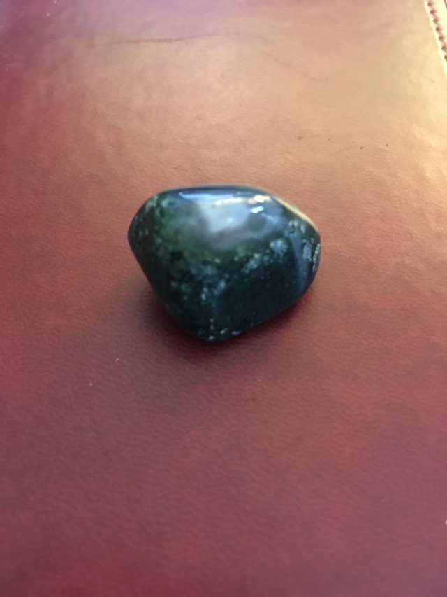 Cultivating Consciousness — Green Moss Agate brings strength and