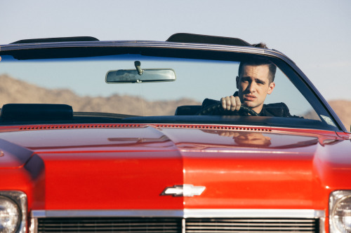 Brendon Urie of Panic! At The Disco photographed by Chris...