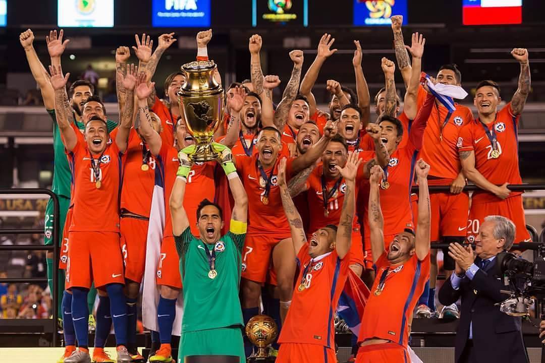 R Uben Chile Campeon Copa America Centenario 2016 Usa