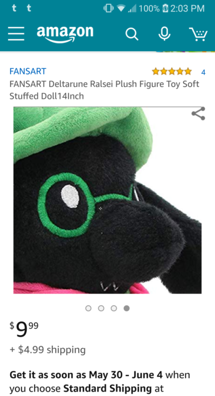 ralsei plush amazon