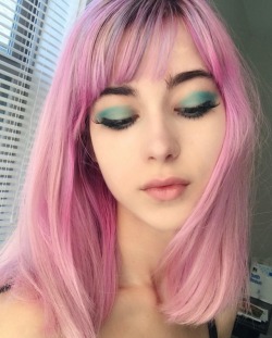 Blue And Pink Hair Cosplay Tumblr