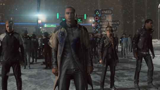 Detroit: Become Human video game Images captured on a PlayStation 4 PRO 
