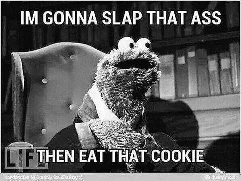 gingersnaplips:Cookie Monster always was my favorite 