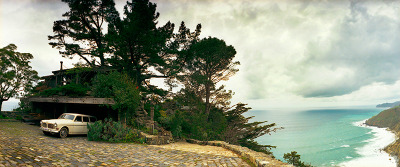 skidmoreowingsmerrill:<br />An Architect’s Home<br />The warm refuge of this California home stands in stark contrast to its rugged surroundings in the Carmel Highlands. In the autumn of 1952, Nathaniel Owings, a founding partner of SOM, scrambled up a stretch of the Big Sur coastline with Margaret Wentworth. They found respite on an idyllic slice of land, where they picnicked and resolved to make the place their home after they married. A year later, they returned to build “Wild Bird” on this very perch out of concrete and reclaimed redwood. As Owings later said in an interview with Time magazine, “No house can do more than snuggle into and grab hold of and hold on to a sheer bit of granite on this coast.” Working with architect Mark Mills, they set the A-frame structure into the cliffside and surrounded it with cantilevered balconies to take in the Big Sur landscape. Owings, who was born on this day in 1903, would spend much of his life in the coastal residence. As he told the magazine, “This is a onetime house for the rest of the time we expect to be here on earth.”<br />Photos © Richard Waite<br /> skidmoreowingsmerrill:<br />An Architect’s Home<br />The warm refuge of this California home stands in stark contrast to its rugged surroundings in the Carmel Highlands. In the autumn of 1952, Nathaniel Owings, a founding partner of SOM, scrambled up a stretch of the Big Sur coastline with Margaret Wentworth. They found respite on an idyllic slice of land, where they picnicked and resolved to make the place their home after they married. A year later, they returned to build “Wild Bird” on this very perch out of concrete and reclaimed redwood. As Owings later said in an interview with Time magazine, “No house can do more than snuggle into and grab hold of and hold on to a sheer bit of granite on this coast.” Working with architect Mark Mills, they set the A-frame structure into the cliffside and surrounded it with cantilevered balconies to take in the Big Sur landscape. Owings, who was born on this day in 1903, would spend much of his life in the coastal residence. As he told the magazine, “This is a onetime house for the rest of the time we expect to be here on earth.”<br />Photos © Richard Waite<br />