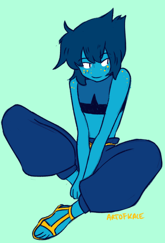 i rly enjoyed lapis’ new outfit, very good shapes