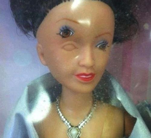 barbie doll ugly