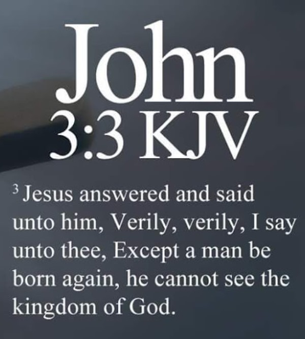 The Living... — John 3:3 (KJV) - Jesus answered and said unto him,...