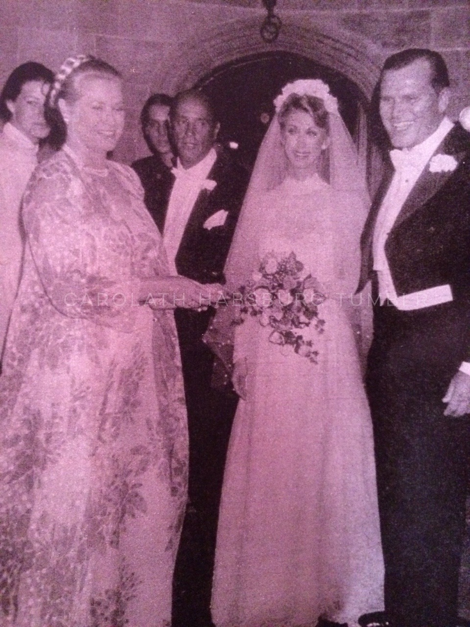 Princess Grace of Monaco in the wedding of her... - Post Tenebras, Lux