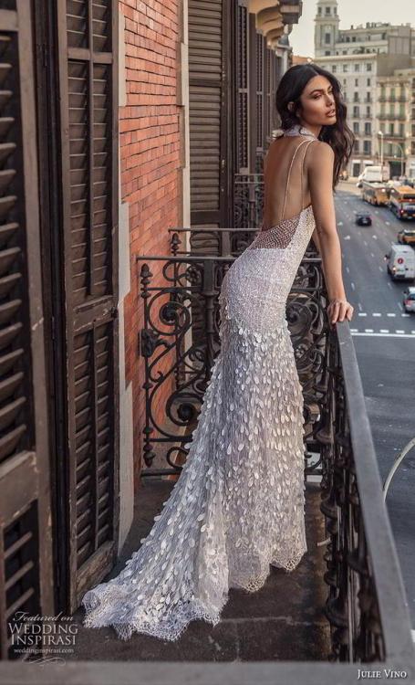 (via Julie Vino Spring 2020 Wedding Dresses — “Barcelona” Bridal...