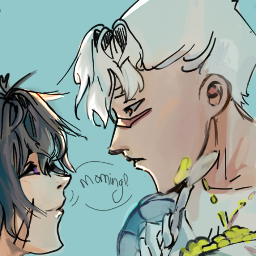 drawstoriaart:Colored it Cause if Shiro is too distracted by...