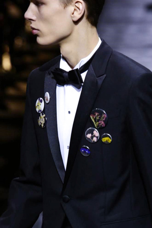 money-in-veins:Dior Homme FW 2015 Menswear // PFW (Details)