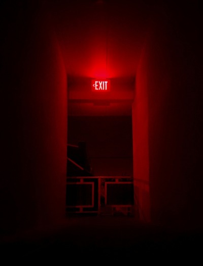 Image result for red hallway