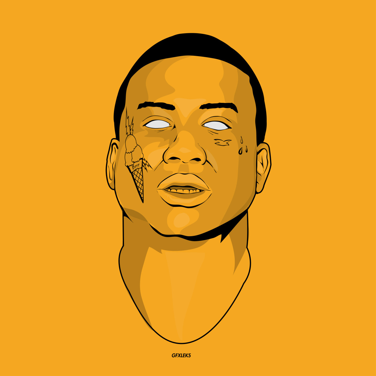 GFXLEKS — Gucci Mane Illustration