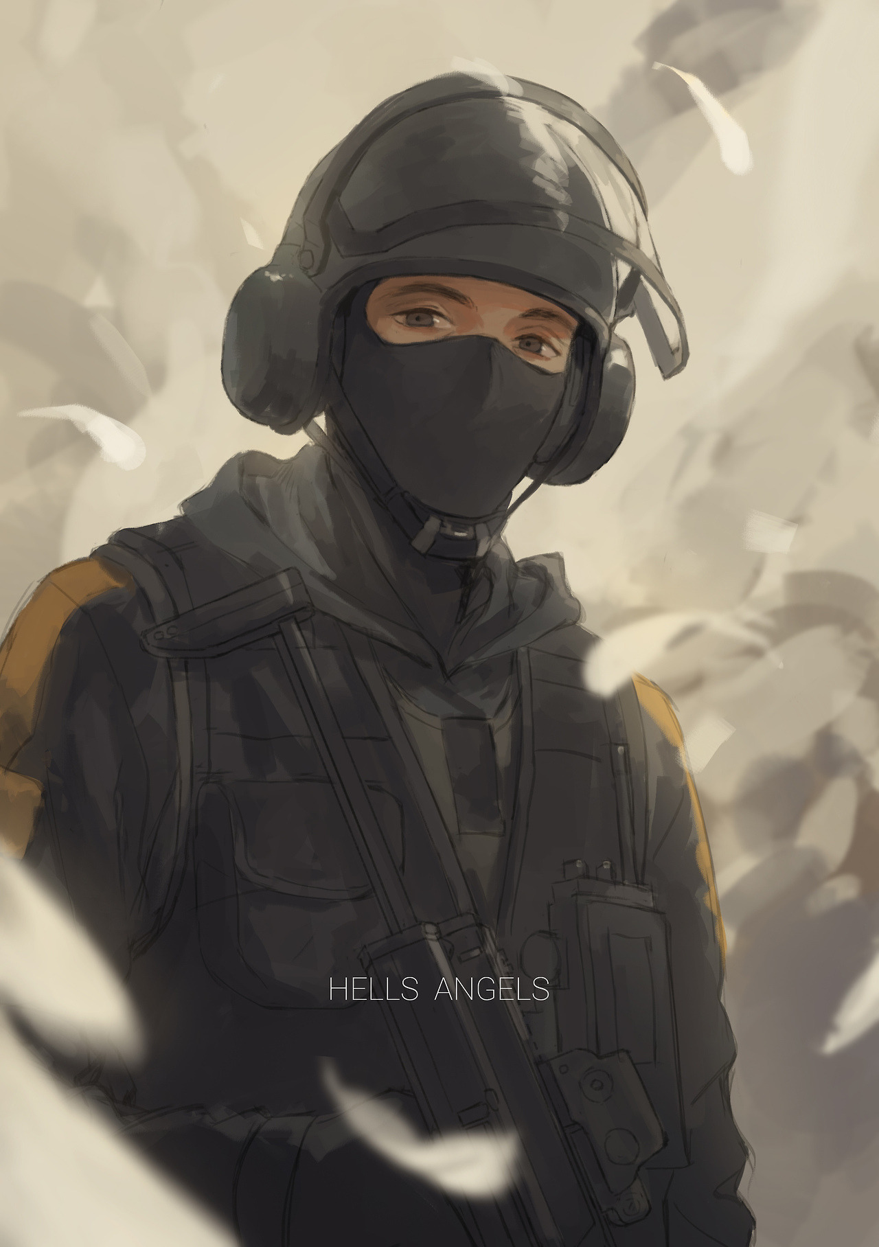 Bandit from Rainbow Six: Siege - Men In Armor (and Mask)