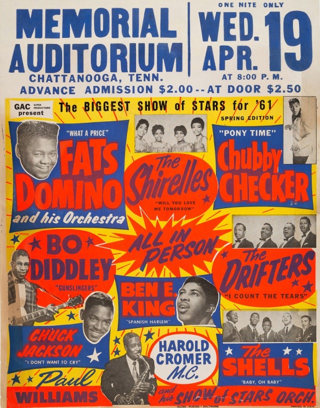 Vintage R&B Concert Posters Civic Auditorium... - Eclectic Vibes