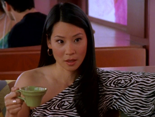 shesnake:Lucy Liu in Sex and the City, season 4 episode 11