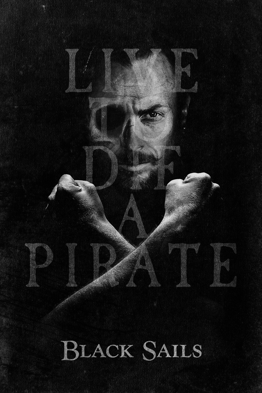 Our fates are now linked — Black Sails posters by Kirk Fennel