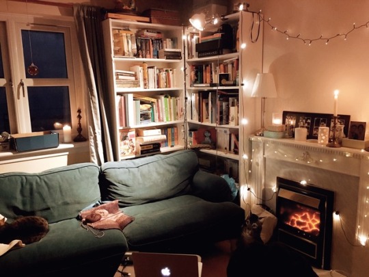 cozy living room aesthetic
