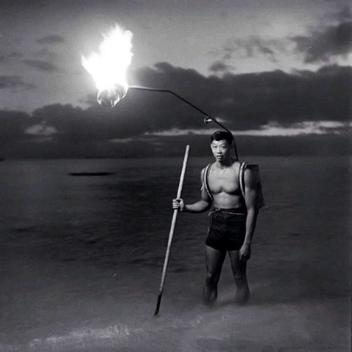 Night Fishing in Hawaii, 1948 Check this blog!