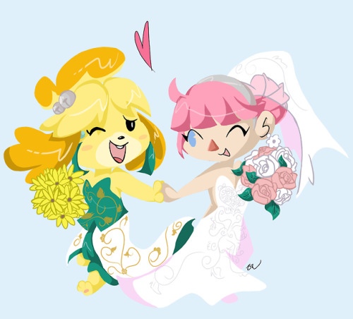 wingogo:ANOTHER COMMISSION  a friend wanted Isabelle and their...