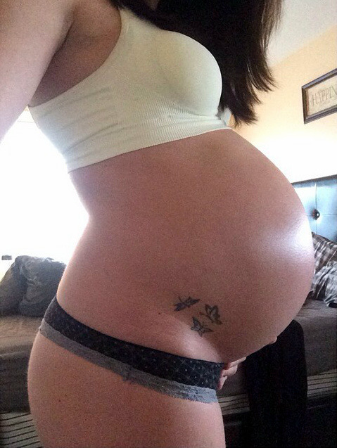 pregnantcuntfuckers:My pregnancy makes me horny! Somebody...