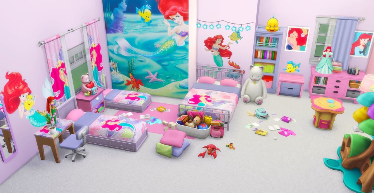 Set mermaid bedroom little findzhome