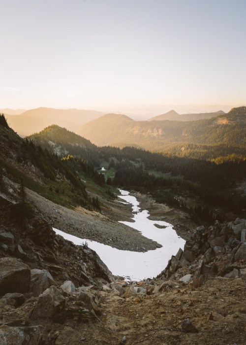 jaredatkinsphoto:Sunset at Mount Rainier National Park