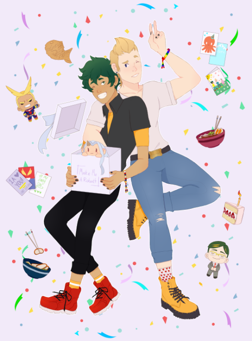 makemearobodt:happy birthday to my very favourite boys!!!