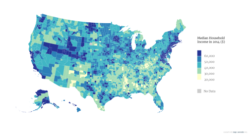 Where Are The Richestpoorest Us Counties Maps On The Web 8842