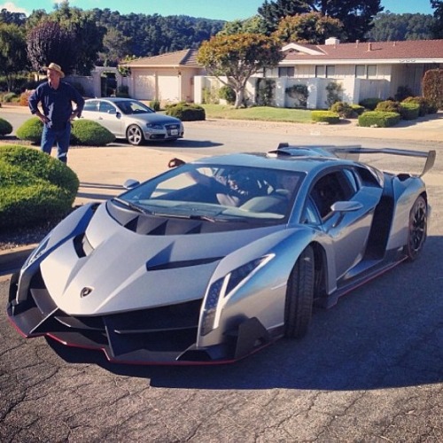 The brand new Lamborghini Veneno, this beauty made its north...