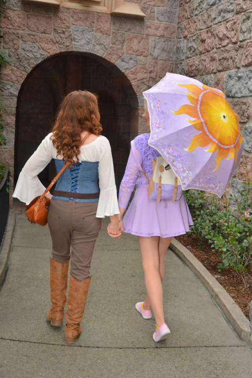 briannacherrygarcia:Celebrating Valentine’s Day at Disneyland...